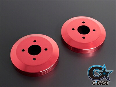 アルトRS HA36S G BASE スリットラインドラムカバー リア用 2枚セット カラー:レッド|Autostyle