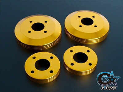アルトワークス HA36S G BASE スリットラインハブ+ドラムカバー 1台分セット カラー：ゴールド｜Autostyle