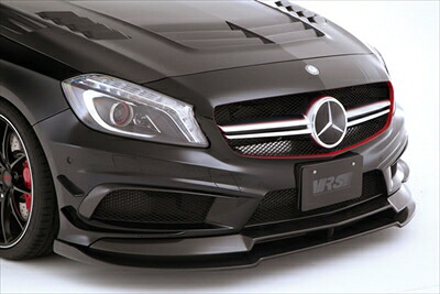 A45 AMG FRONT SPOILER+EXTENSION LIP SET CARBON