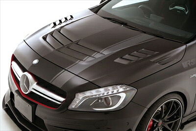 A45 AMG COOLING BONNET HOOD ｢SYSTEM-2 with side finduct｣ VSDC クリア塗装済み