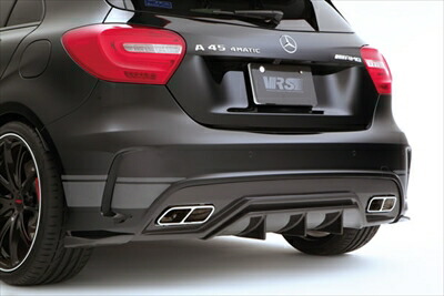 A45 AMG REAR DIFFUSER SKIRT 2PCS CARBON 取付込