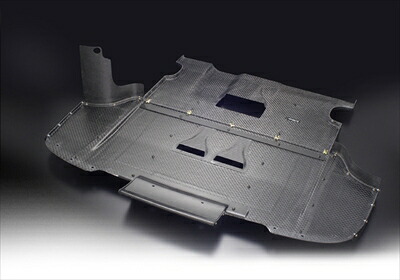 VRS E46 M3/CSL REAR DIFFUSER SYSTEM-1＆2ｾｯﾄ S-1（カーボン）＋ S-2（VSDC製法、表面黒ゲルコート仕上げ）