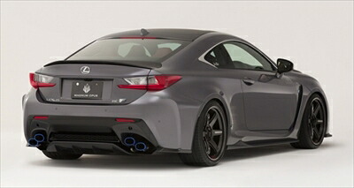 LEXUS RC F 前期 リアディフューザー システム-1