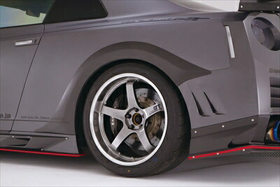 HKS TF ＆ VARIS KAMIKAZE-R REAR FENDER（L/R）（カーボン）