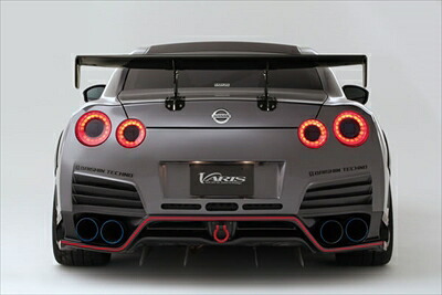 GT-WING EURO（Center mount）ALL カーボン（VARIS TRUNK仕様） クリア塗装済み
