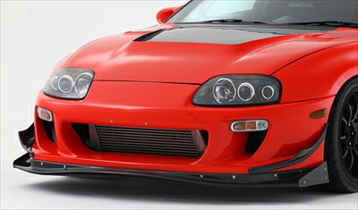 RIDOX スープラ JZA80 (VARIS製) FRONT BUMPER UP無・FRP（FRP） 塗装取付込