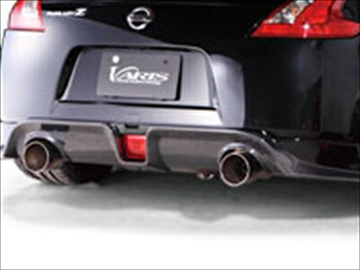 Z34 NISSAN 370Z REAR HALF SPOILER ディフューザー部カーボン（DIFFUSER カーボン） 塗装取付込