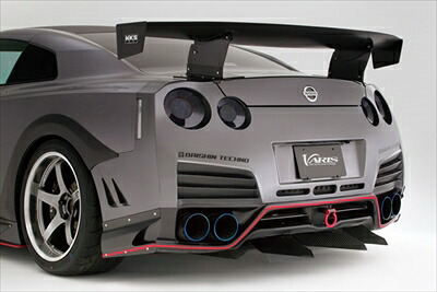 HKS TF ＆ VARIS KAMIKAZE-R REAR BUMPER 2009MODEL以降の車両用（for model 2009-） FRP 塗装済み