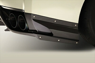 HKS TF ＆ VARIS KAMIKAZE-R REAR UNDER SKIRT OPTION SIDE AIR SHROUD（カーボン）