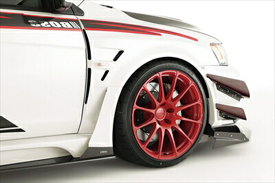 ランサーエボリューション 10 CZ4A WIDE BODY Ver. FRONT WIDE FENDER（FRP）