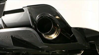 ランサーエボリューション 9 MR 09Version カーボン HEAT SHIELD (EVO9ノ-マルバンパ-用) クリア塗装済み