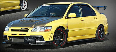 ランサーエボリューション VII (CT9A) SIDE DIFFUSER カーボン