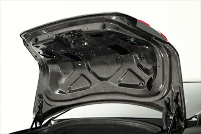 MAGNUM OPUS Y51 FUGA （INFINITY M37）TRUNK HOOD（DUCK TAIL-SHAPE） VSDC製 クリア塗装済み