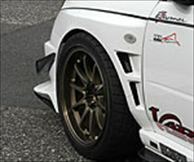 【今週末まで】GDB E〜 右リヤフェンダーモール　ブラック WRX STI GDB GDA リアフェンダーモール 左右セット 純正 タイプ