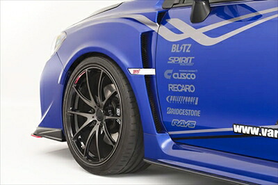 WRX STI VAB/S4 VAG D型～ ARISING-1 フロントフェンダー 8mm オーバーワイド（純正バンパー用）