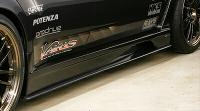 インプレッサ WRX STi GRB 09Version SIDE SKIRT ｱﾝﾀﾞ-ﾎﾞ-ﾄﾞ ｶ-ﾎﾞﾝ（2ﾋﾟ-ｽ構造) 塗装済み