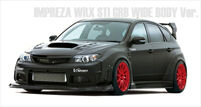 インプレッサ WRX STi GRB WIDE BODY Ver. WIDE BODY KIT FULL KIT D（カーボン仕様＋FRONT DIFFUSER（VSDC））