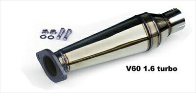 VOLVO V60（2011/6-2012/7） DRIVe 1.6ターボ専用 エキゾーストチャンバー