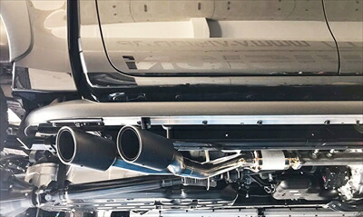 楽天市場】ハイラックス GUN125 後期 サイド出しマフラー Ver.2 テール