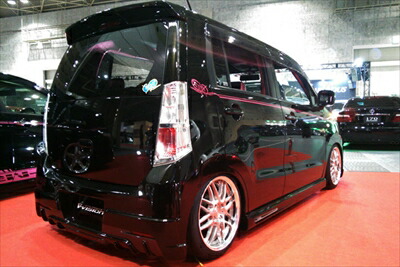 ワゴンR MH23S スティングレー HE22S ラパン 　車高調（リアのみ） RG coilover suspension installed on MH23S Wagon R Lateral