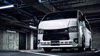 200系 ハイエース KDH/GDH/TRH20# 4型以降 H25.12~ フロントスポイラー 塗装済|Autostyle