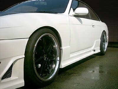 楽天市場】S14 シルビア 前期 サイドスカート Type-A 塗装取付込