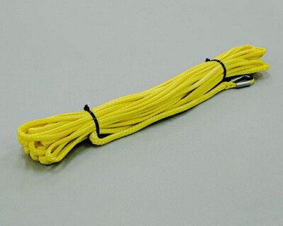 ダイニーマロープ6mm×20m WARNウインチ用 カラー：イエロー