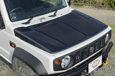 楽天市場】JB64W ジムニー カーボンボンネット クリア塗装済み : Autostyle