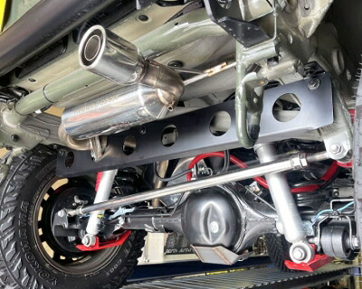 JB64W （1-4型）ジムニー 突入防止プロテクター(RV4ワイルドグース製リアバンパー装着車用)｜Autostyle 19,895円