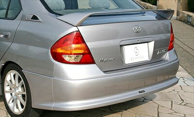 『psi』 NHW20 プリウス リアバンパーアンダースポイラー psi』 NHW20 プリウス リアバンパー 3Q3 レッド H16年式 プリウス