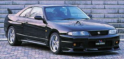 楽天市場】R33スカイライン 後期型 フロントハーフスポイラー