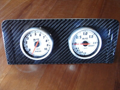 楽天市場】ジムニー JA11 カーボン3連メーターパネル φ52