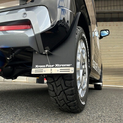 BA#A型 新型デリカミニ用　マッドフラップ ブラック｜Autostyle