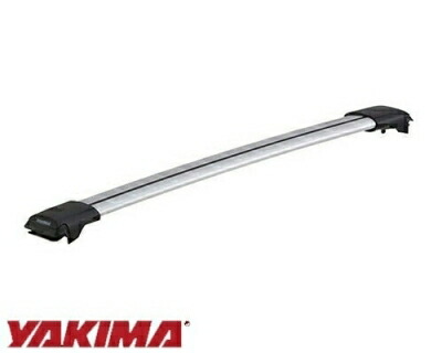 「YAKIMA正規品」 ベースラック レールバー 2本セット シルバー SMサイズ