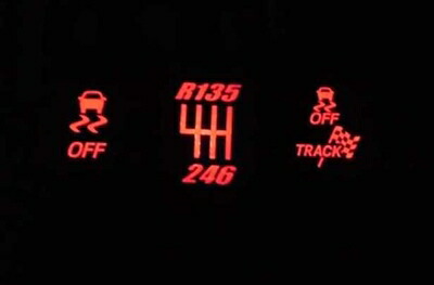 86 ZN6 光るシフトパターン ver2 本体ブラック/後期E型用/LEDレッド｜Autostyle