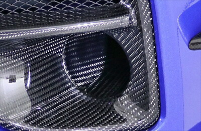 WRX STI VAB アプライドD- エアダムスタイリミット エアダクトホースアタッチメント カーボン製 取付込