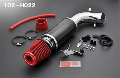 S2000 AP1/AP2 6MT パワーチャンバー タイプ2 フィルターカバー：スーパーレッド｜Autostyle