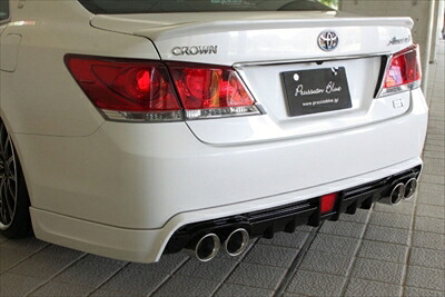 クラウンアスリート GRS214/210 AWS210前期（2012/12 - 2015/9 ） Prussian Blue リアアンダースポイラー 塗装済み｜Autostyle