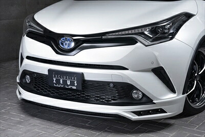 C-HR 前期 ZYX10/NGX50 LUV LINE フロントハーフスポイラー 塗装済み