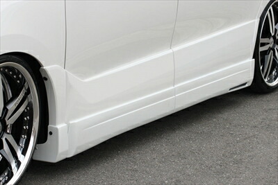 エスティマ ACR・GSR AERAS用 後期 GRACE LINE Side Step ﾌﾞﾗｯｸ/202 塗装済