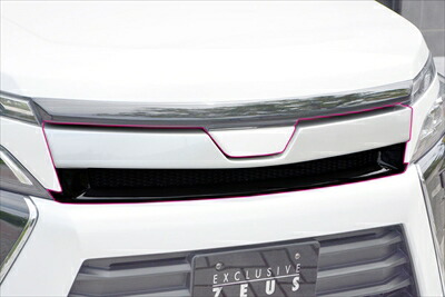 ヴォクシー80前期　G's(GR)フロントガーニッシュ_ホワイトパール ヴォクシー80前期 G's(GR)フロントガーニッシュ_ホワイトパール