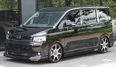 ヴォクシー V/X/TRANS-Xグレード (ZRR) 後期 GRACE-LINE Front, Side, Rear SET 塗装済 ﾌﾞﾗｯｸ 取付込
