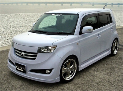 bB 前期 Q Version/X Version SMART-LINE フロントハーフスポイラー