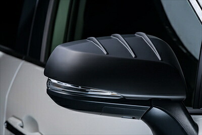 RAV4 MXAA54/AXAH54 LUV LINE ドアミラーカバー 塗装済 マットブラック