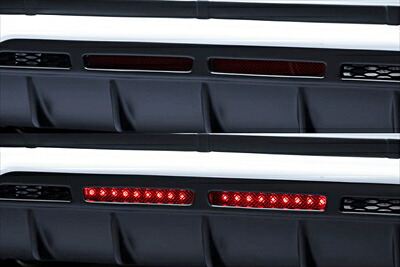 LEXUS NX300(AGZ)/300h(AYZ) 後期 LUV LINE LEDバックフォグランプ(G) KIT 取付込