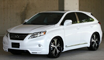LUV LINE LEXUS RX350(GGL1#W) Front, Side,Rear,LEDdaylight SET 塗装済み