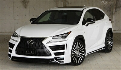 LEXUS NX200t/300h 前期 LUV LINE エアロ3点セット 塗装済み