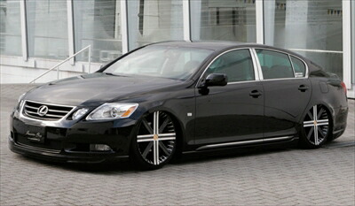 LEXUS GS350/460 190系 前期 Prussian Blue エアロ3点セット 塗装取付込