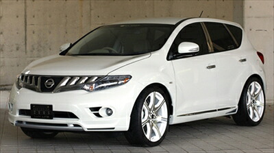 MURANO Z51 前期 LUV LINE Front, Side, Rear SET 塗装取付込