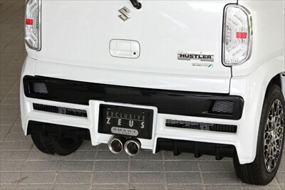 ハスラー MR31S SMART LINE リアバンパースポイラー 塗装取付込
